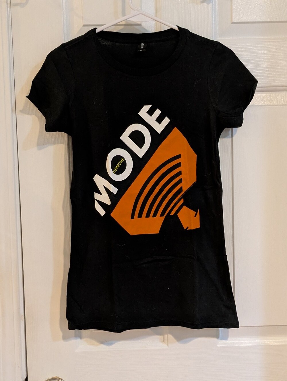 Depeche Mode Graphic Tee - Black & Orange